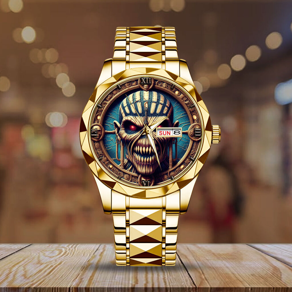 Iron Maiden Alloy Luxury Quartz Watch - HOATT12413
