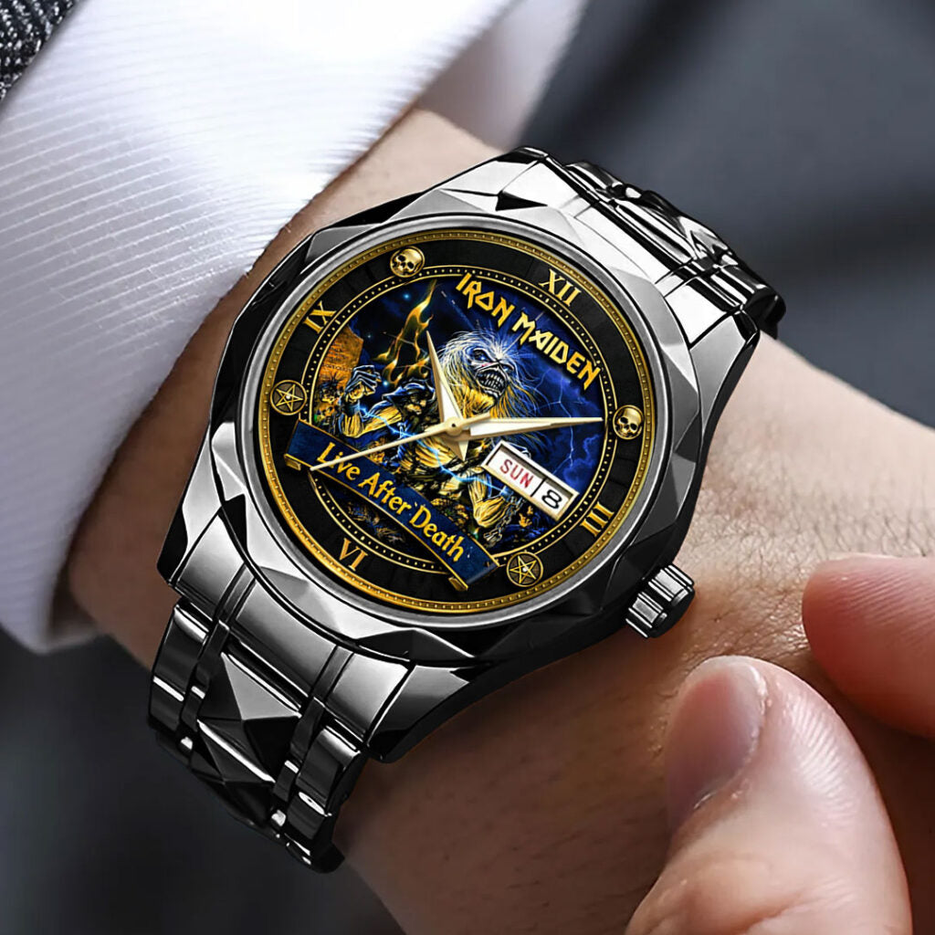 Iron Maiden Alloy Luxury Quartz Watch - VANDH5070