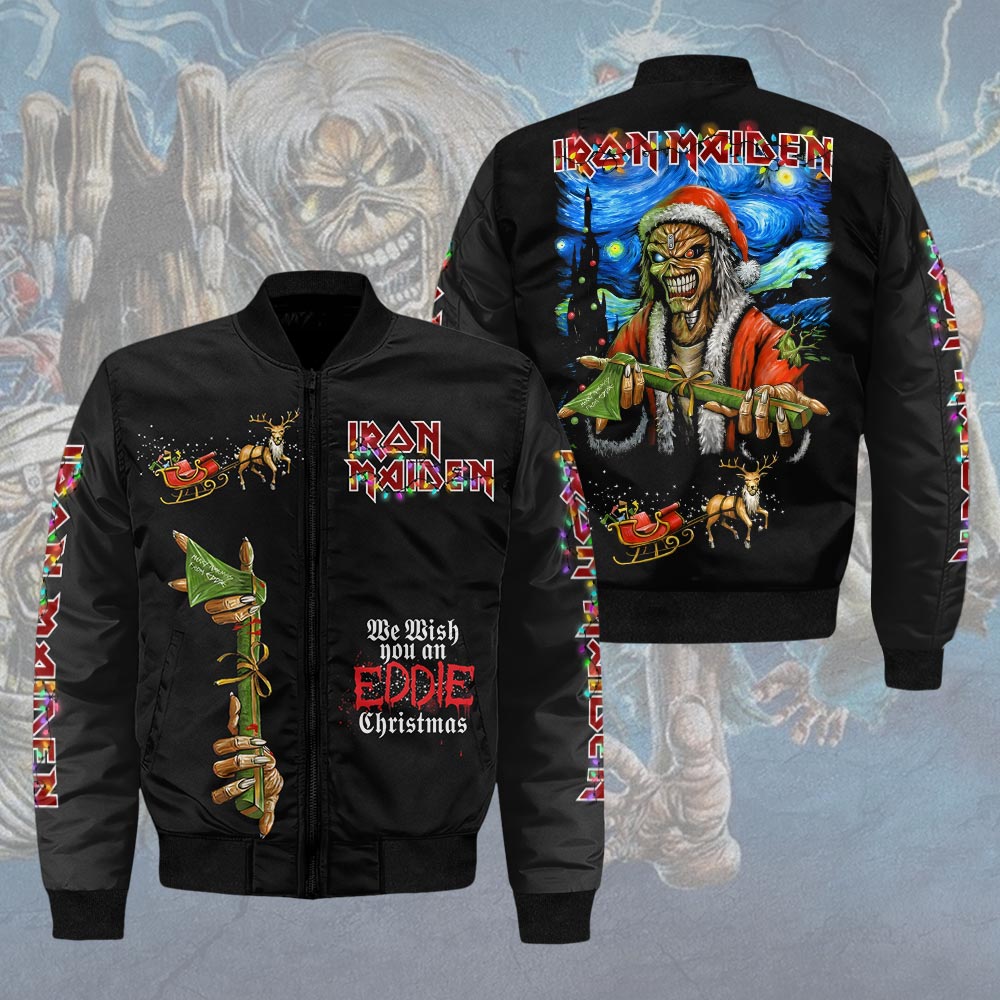 Iron Maiden 3D Bomber Jacket – HOATT14899