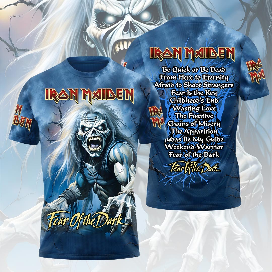 Iron Maiden 2026 World Tour 3D Apparel – HOATT18886