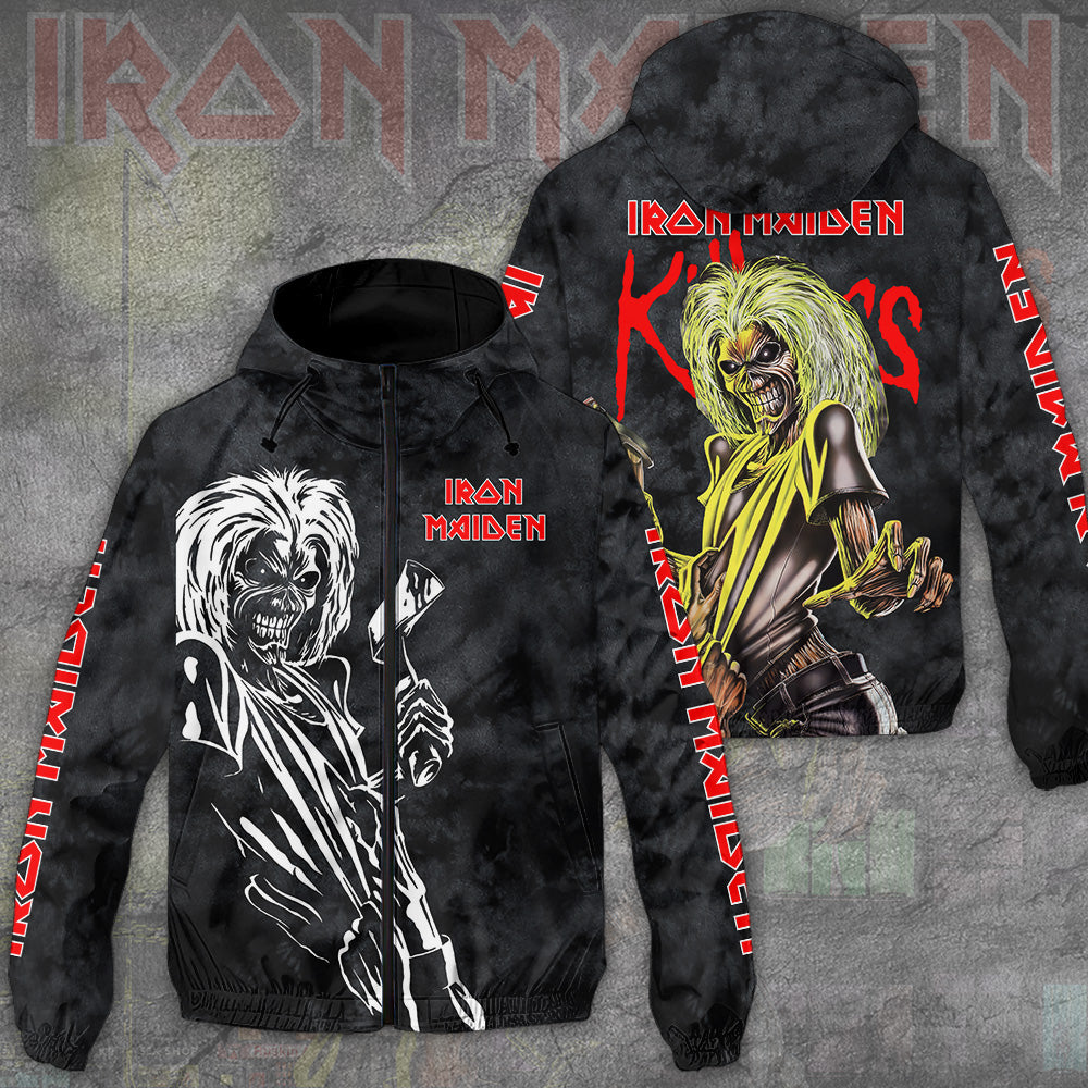 Iron Maiden 3D Windbreaker Jacket – GNE 3159