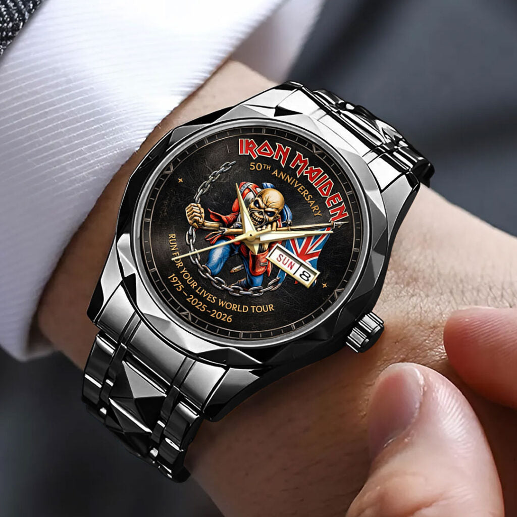 Iron Maiden 2026 World Tour Alloy Luxury Quartz Watch - VANDH5045