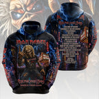 Iron Maiden 2026 World Tour 3D Apparel – HOATT19457