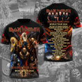 Iron Maiden 2026 World Tour 3D Apparel – TMTHU7391