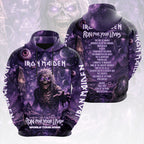 Iron Maiden 2026 World Tour 3D Apparel – HOATT18506