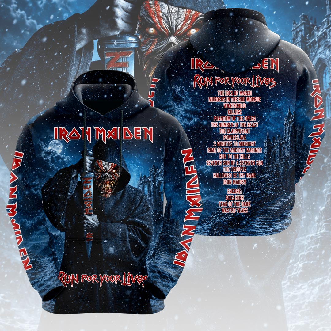 Iron Maiden 2026 World Tour 3D Apparel – HOATT20310