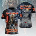 Iron Maiden 2026 World Tour 3D Apparel – HOATT17604