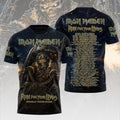 Iron Maiden 2026 World Tour 3D Apparel – HOATT19176