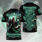 Iron Maiden 2026 World Tour 3D Apparel – HOATT19315