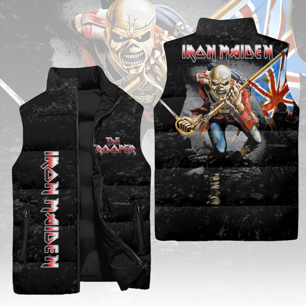 Iron Maiden 3D Sleeveless Down Jacket – HOATT17807