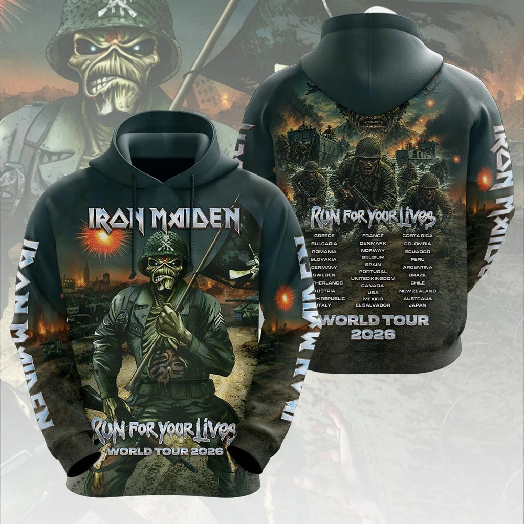 Iron Maiden 3D Apparel – HOATT20910