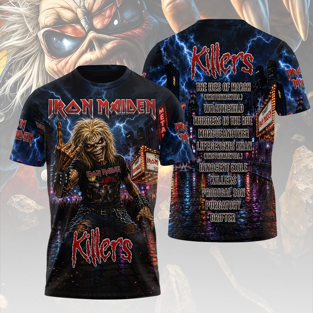 Iron Maiden 3D Apparel – HOATT19456