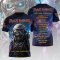 Iron Maiden 2026 World Tour 3D Apparel – HOATT19714
