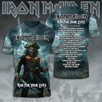 Iron Maiden World Tour 2026 3D Apparel – TMTHU7895