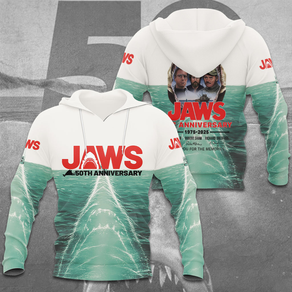 Jaws 50th Anniversary 3D Apparel – TMTHU554