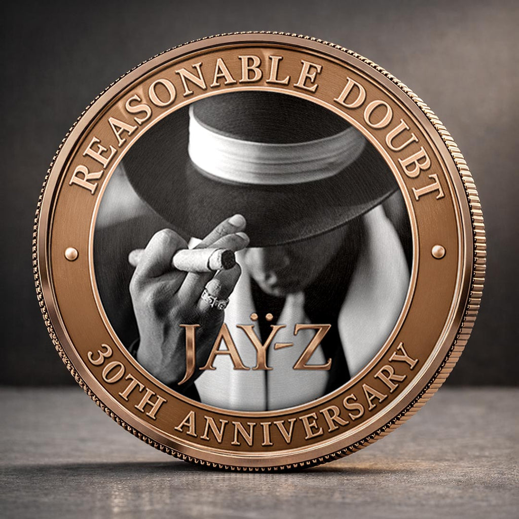 JAŸ-Z Reasonable Doubt 30th Anniversary Commemorative Coin – HOATT19994