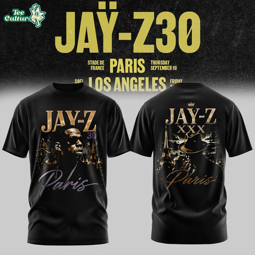 JAŸ-Z 30 Show Paris 2026 Edition Tee
