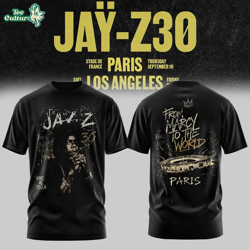 JAŸ-Z 30 Show Paris 2026 Edition Tee V2