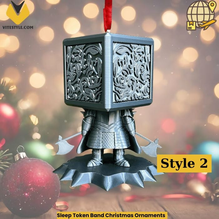 Sleep Token Band Christmas Ornaments