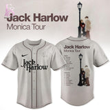 Jack Harlow Monica Tour 2026 Baseball Jersey