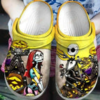 Jack Skellington Rose To Sally Nightmare Before Christmas Couples Crocs