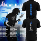 Jack White Live 2026 Tour Tshirt
