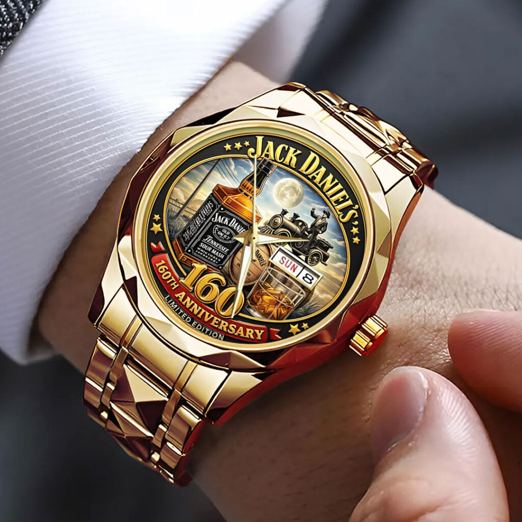 Jack Daniel’s 160th Anniversary Alloy Luxury Quartz Watch - TMTHU3711