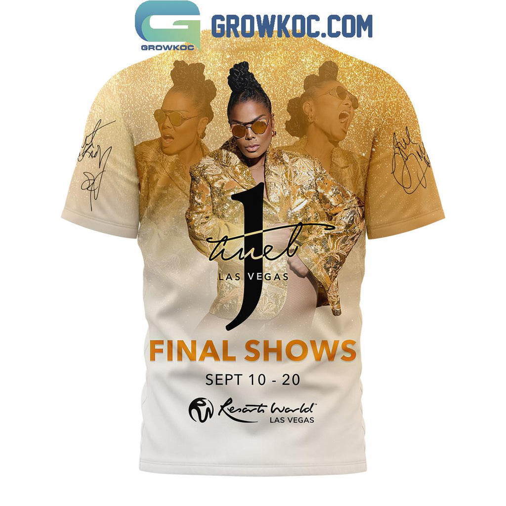 Janet Jackson Final Show Las Vegas 2025 Shirt