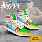 Jimmy Buffet It’s Summer Time Personalized Air Jordan 1 Shoes
