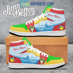 Jimmy Buffet It’s Summer Time Personalized Air Jordan 1 Shoes
