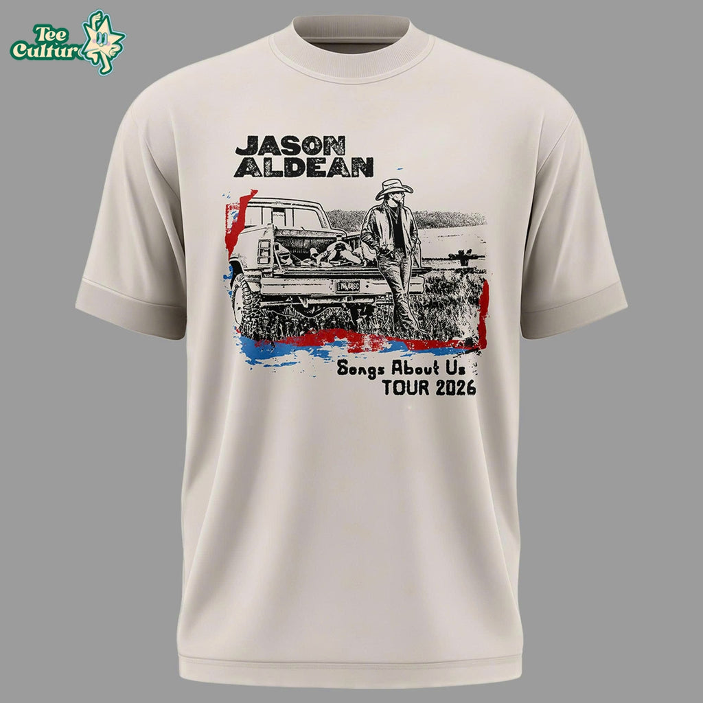 Jason Aldean 2026 Songs About Us Tour T-Shirt