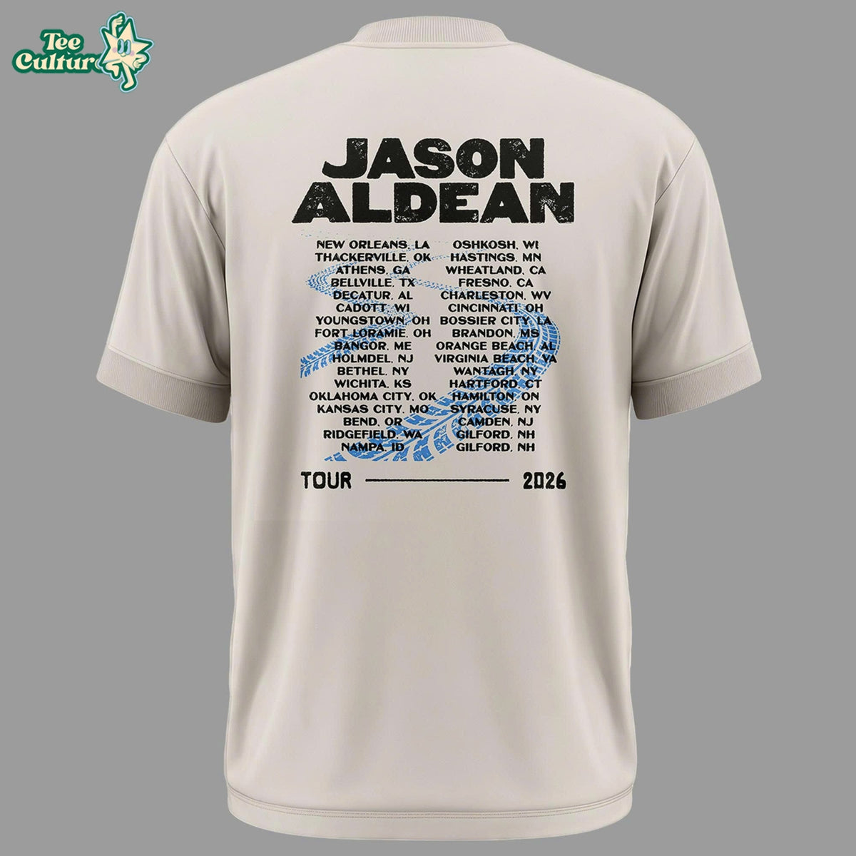 Jason Aldean 2026 Songs About Us Tour T-Shirt