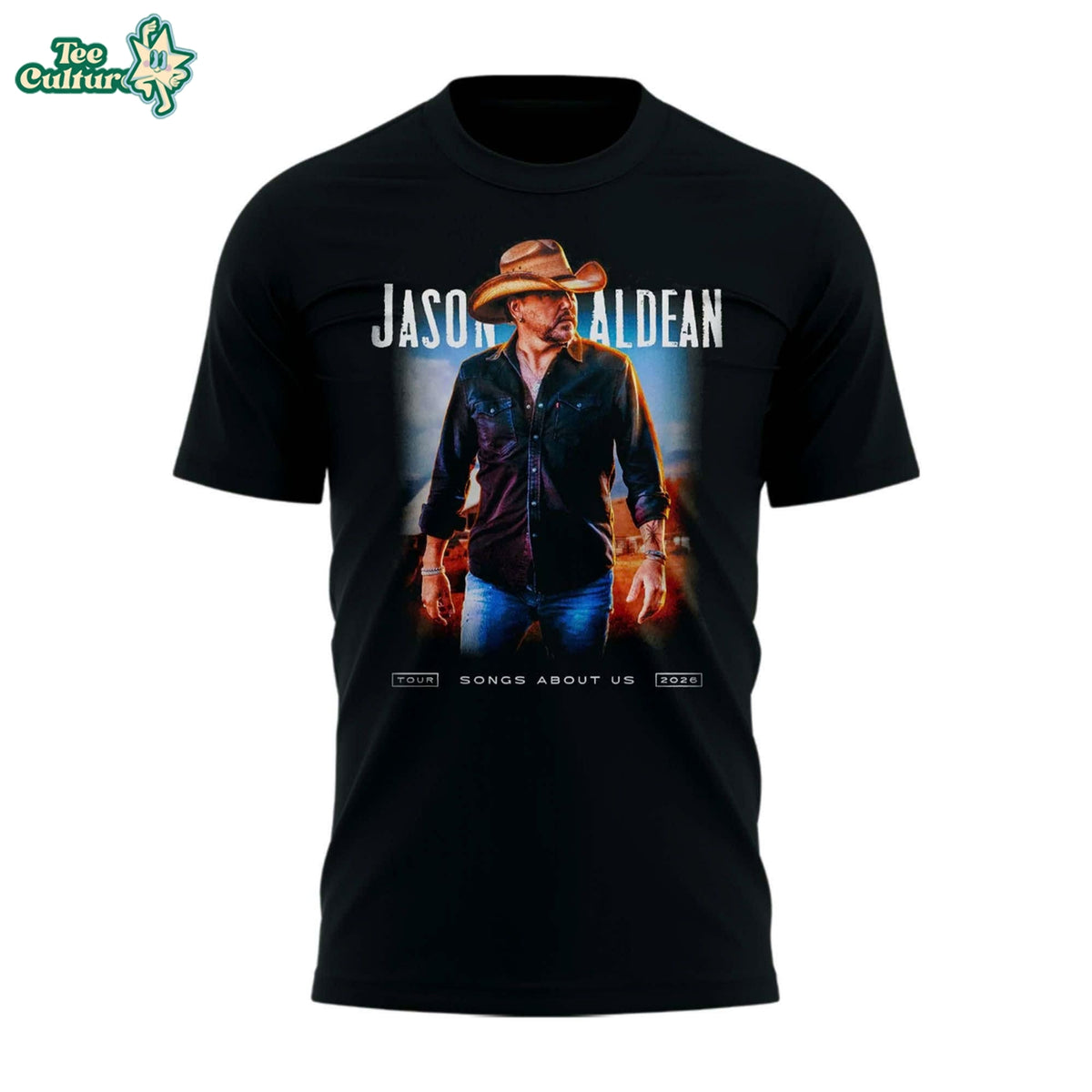 Jason Aldean Songs About Us Tour T-Shirt