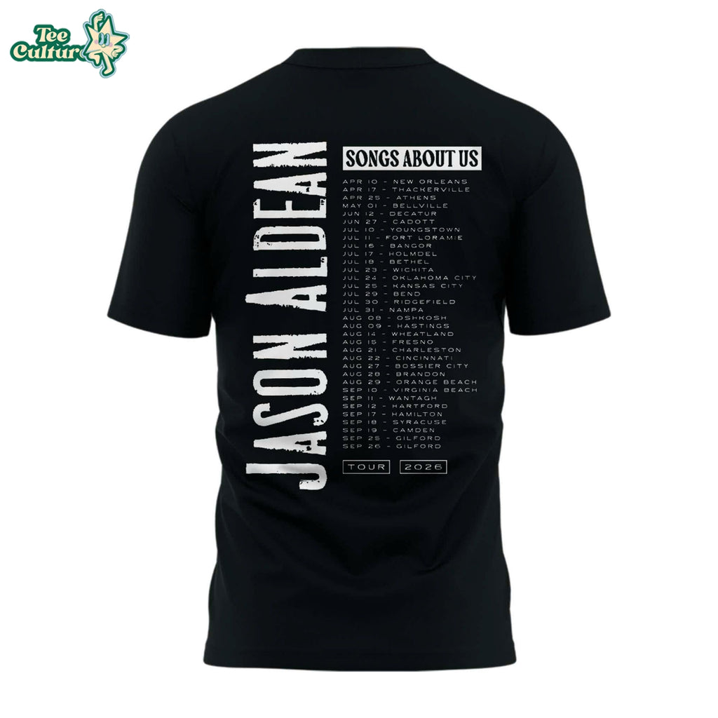 Jason Aldean Songs About Us Tour T-Shirt