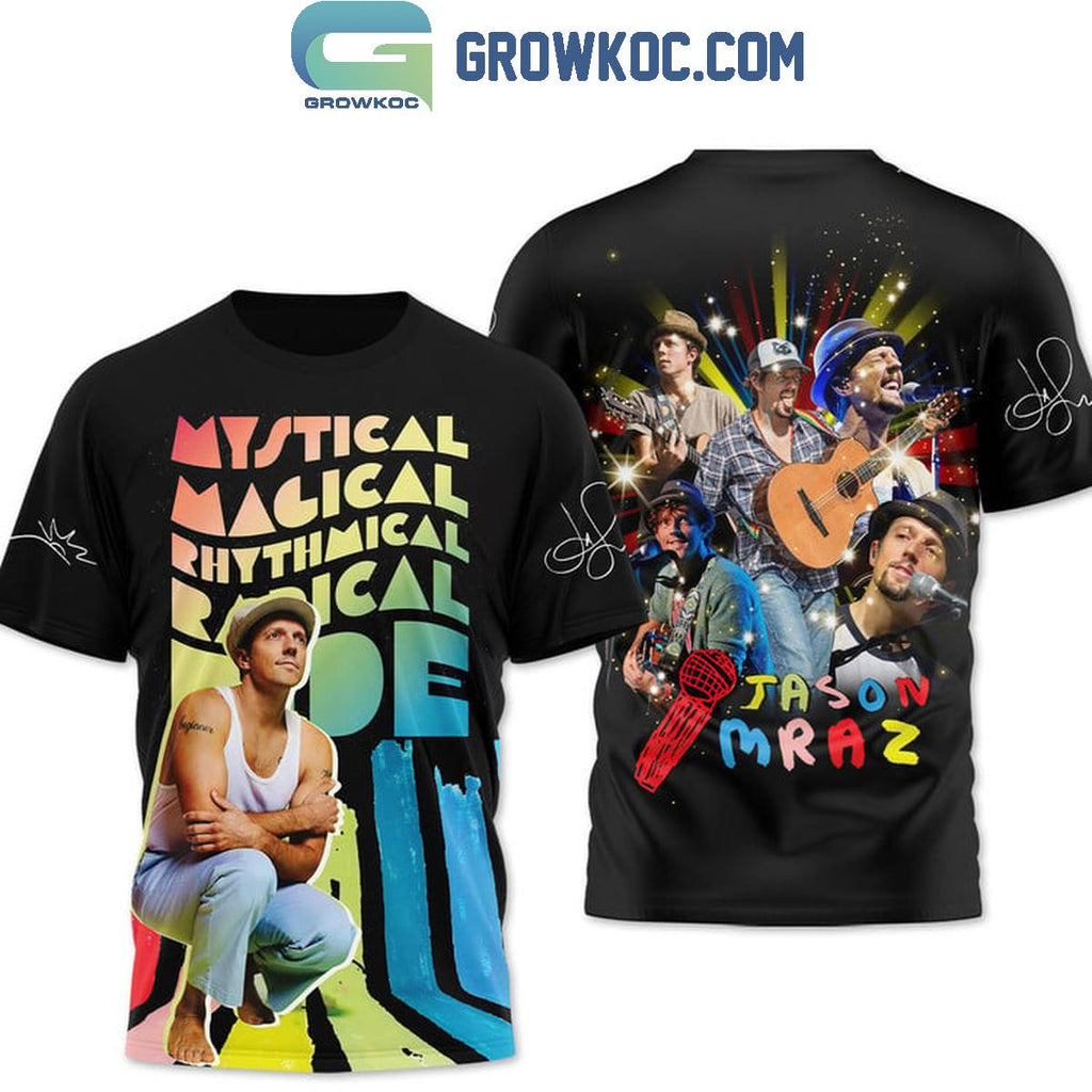 Jason Mraz Mystical Magical Rhythmical Radical Ride Hoodie T-Shirt
