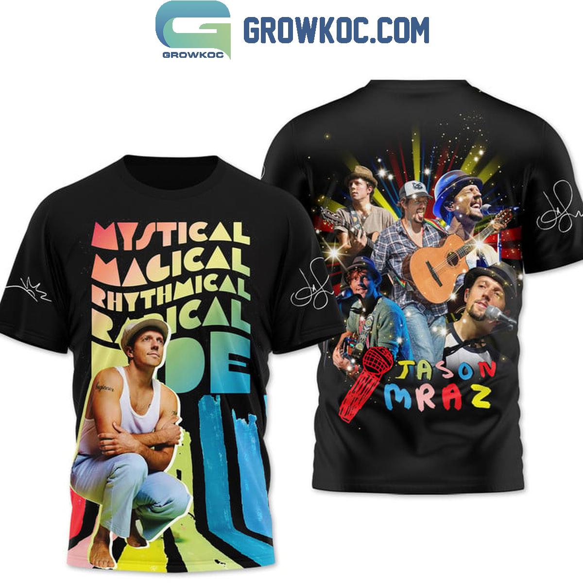 Jason Mraz Mystical Magical Rhythmical Radical Ride Hoodie T-Shirt