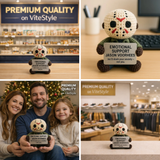 Jason Voorhees Crocheted Emotional Support Doll