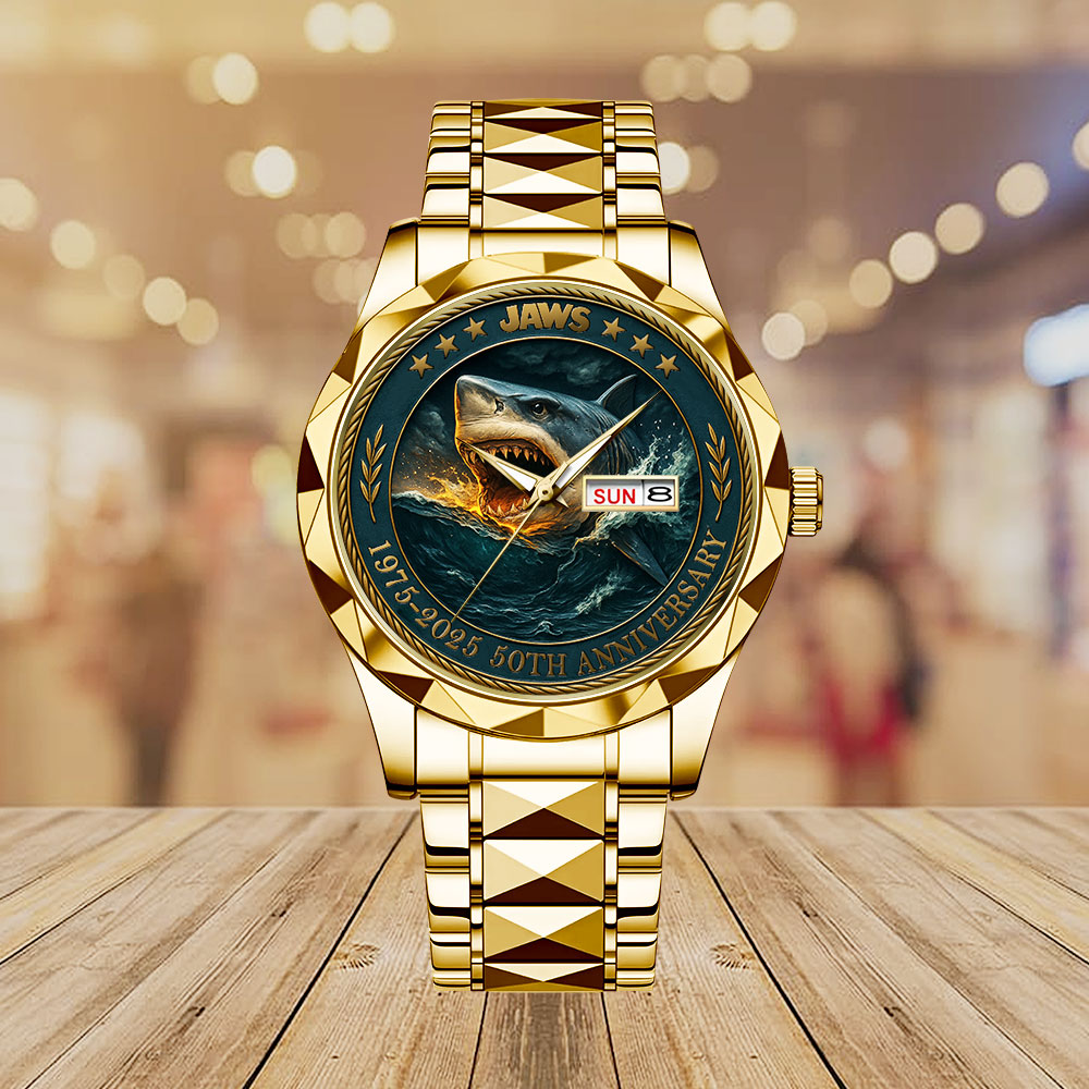 Jaws 50th Anniversary Alloy Luxury Quartz Watch - MAITM13289