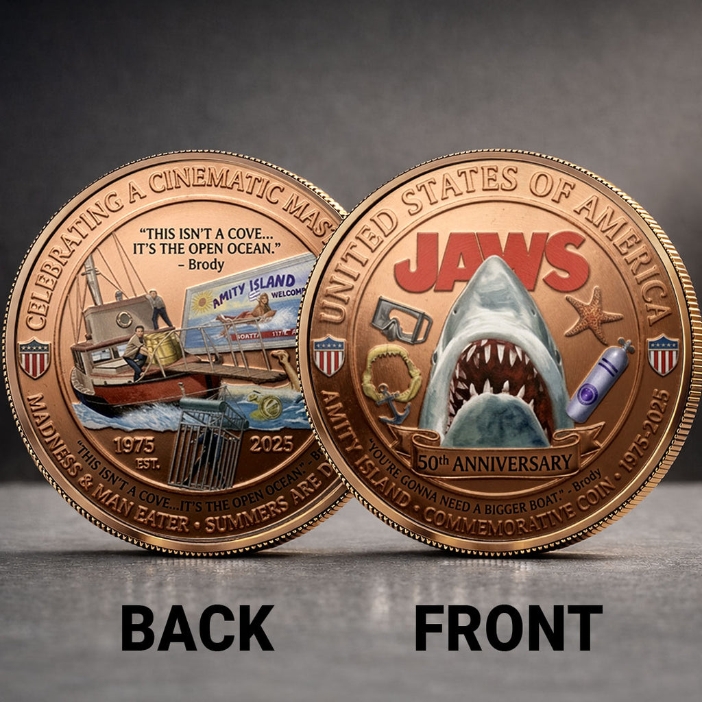 Jaws 50th Anniversary Commemorative Coin – TANTN24763