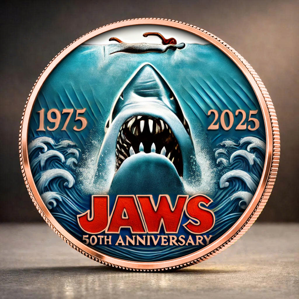 Jaws 50th Anniversary Commemorative Coin – TANTN21728