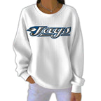 Jays Baseball Elastic Pit Strip Sweatshirt