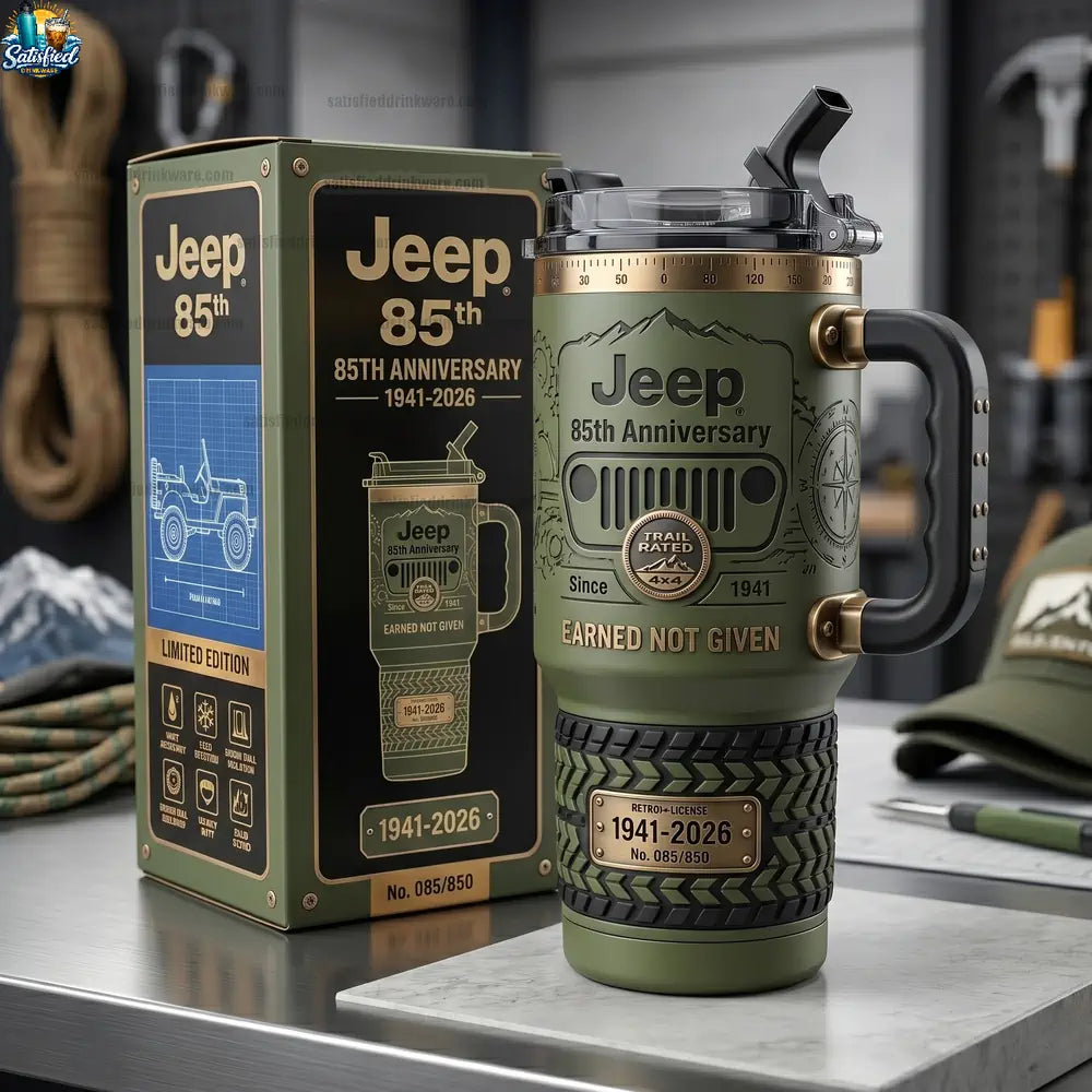 Jeep 85th Anniversary 1941-2026 Limited Edition Tumbler