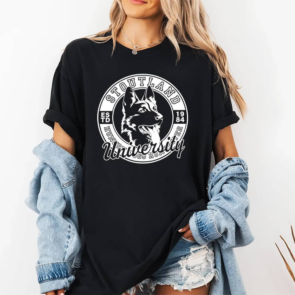 Jeff Stoutland University ESTD 1984 Shirt