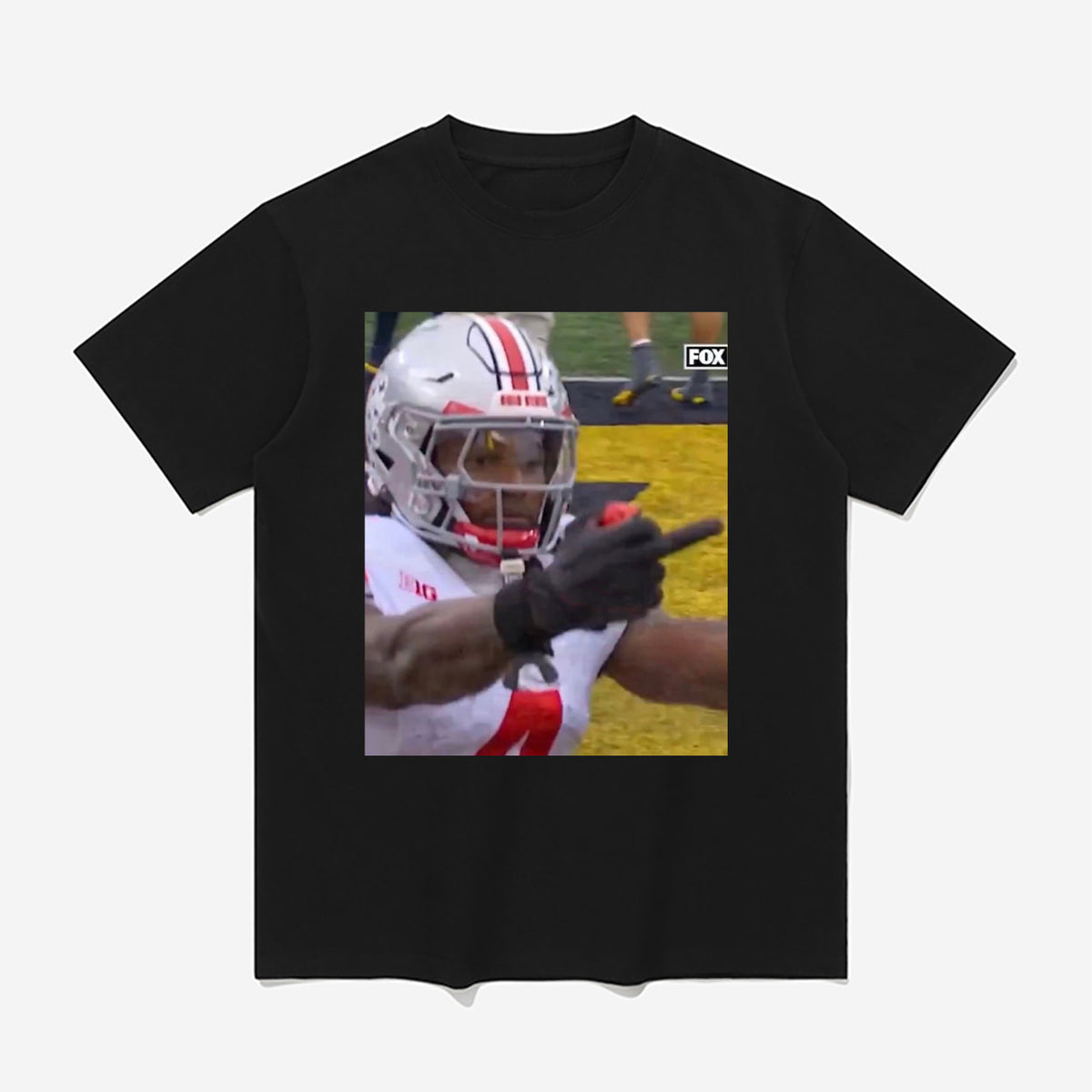 Jeremiah Smith Flips Off Michigan Fan Shirt