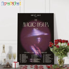 Jhene Aiko Magic Hour Tour 2024 Schedule Wall Art Poster Canvas