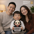 Jigsaw Crochet Emotional Support Doll
