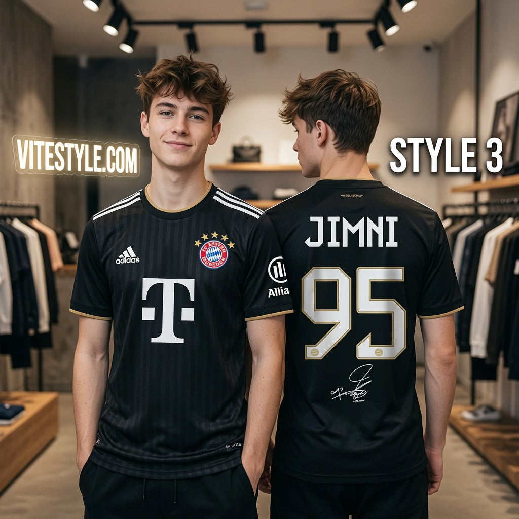 Jimin BTS Bayern Munich Jersey