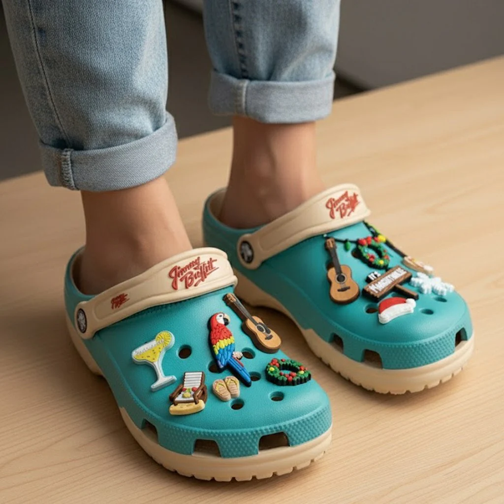 BEST Jimmy Buffett Croc Charms