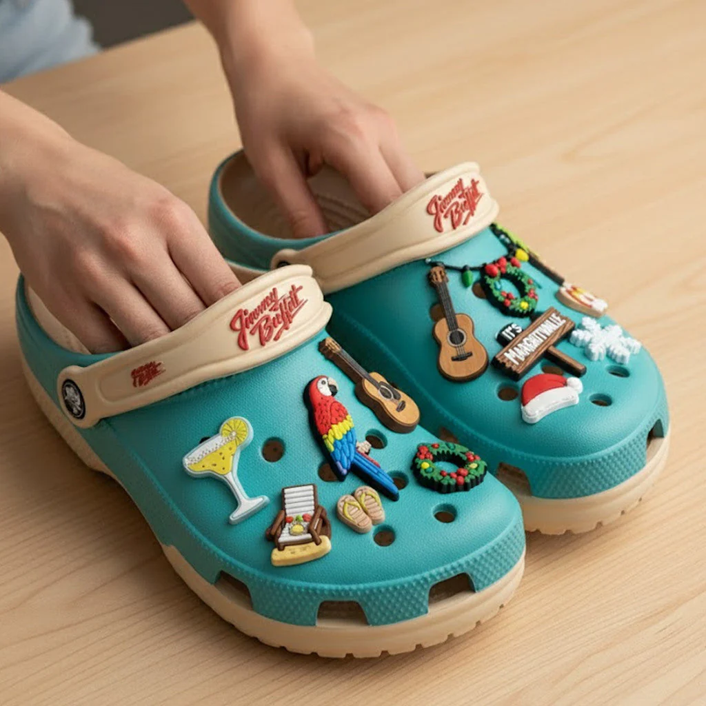 BEST Jimmy Buffett Croc Charms