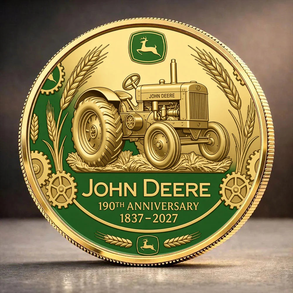 John Deere 190th Anniversary Commemorative Coin – TANTN25165